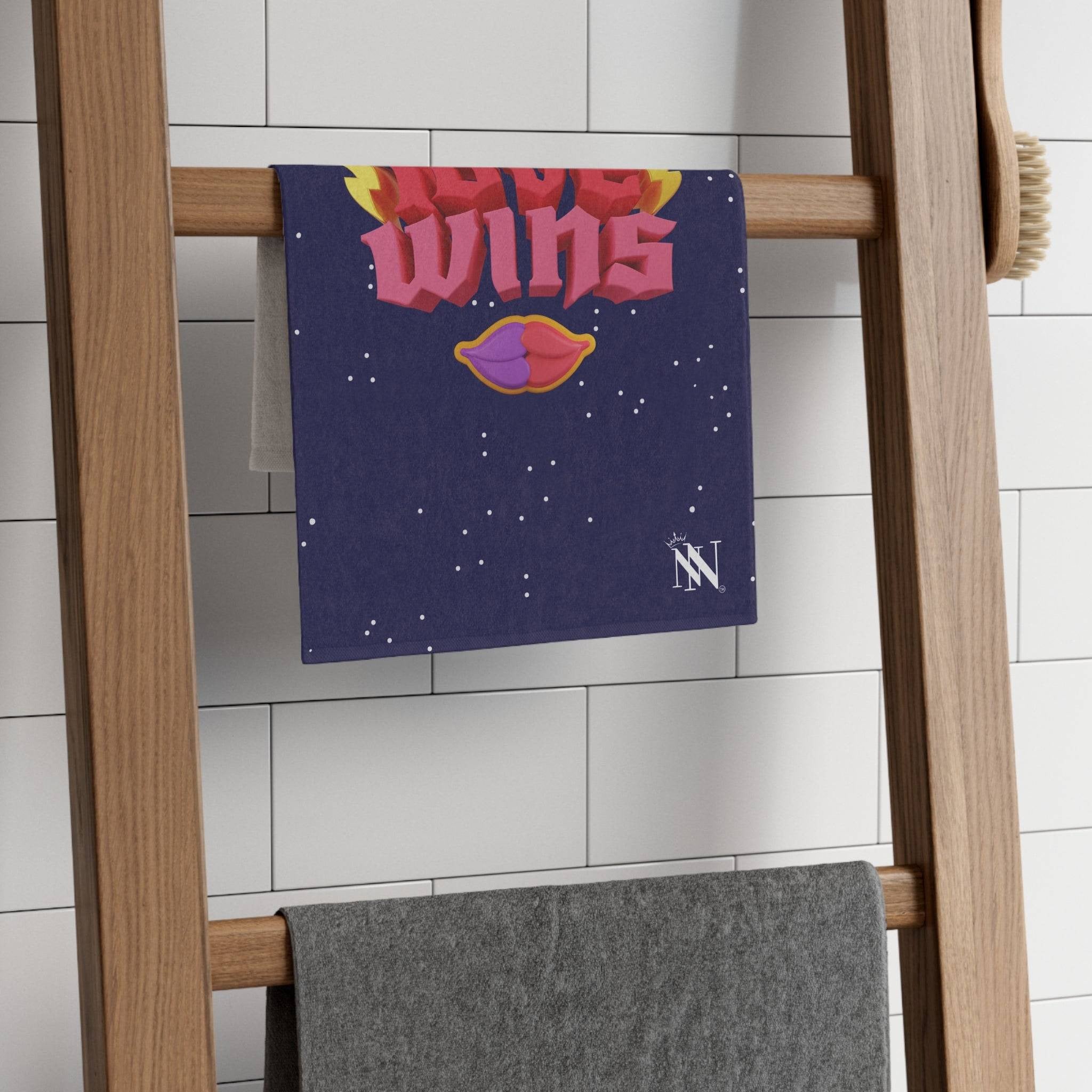 Love Wins | Mix & Match Soft Fun-Flirty Lovers’ Towels