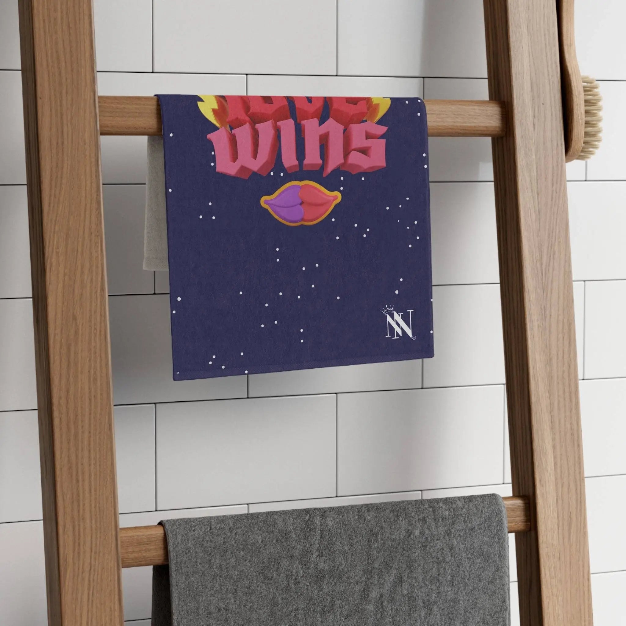 Love Wins | Mix & Match Soft Fun-Flirty Lovers’ Towels