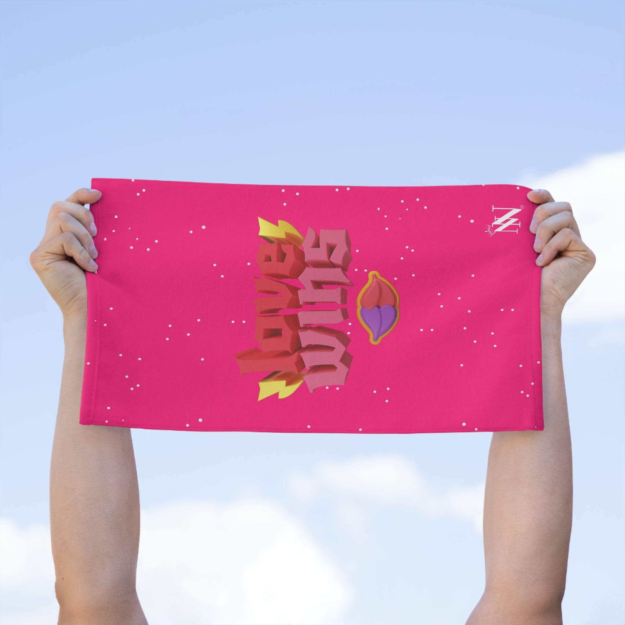 Love Wins Mix Pink Match Soft Sex Towels | Flirty Lovers’ Gifts