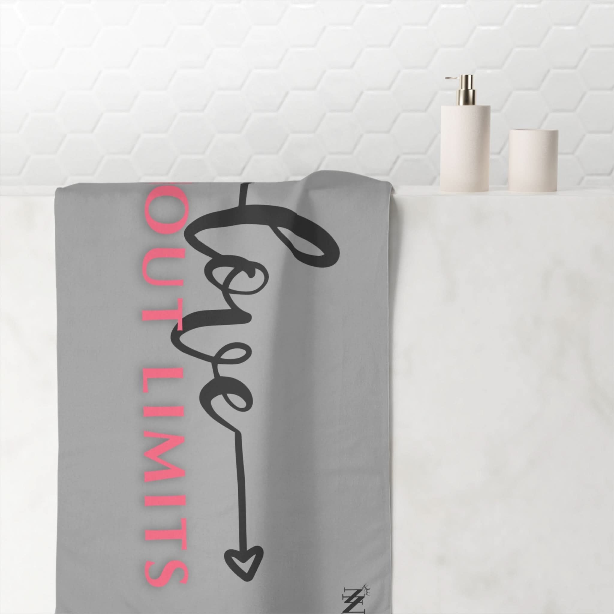 Love Without Limits | Mix & Match Naughty XL Fun-Flirty Lovers’ Towels