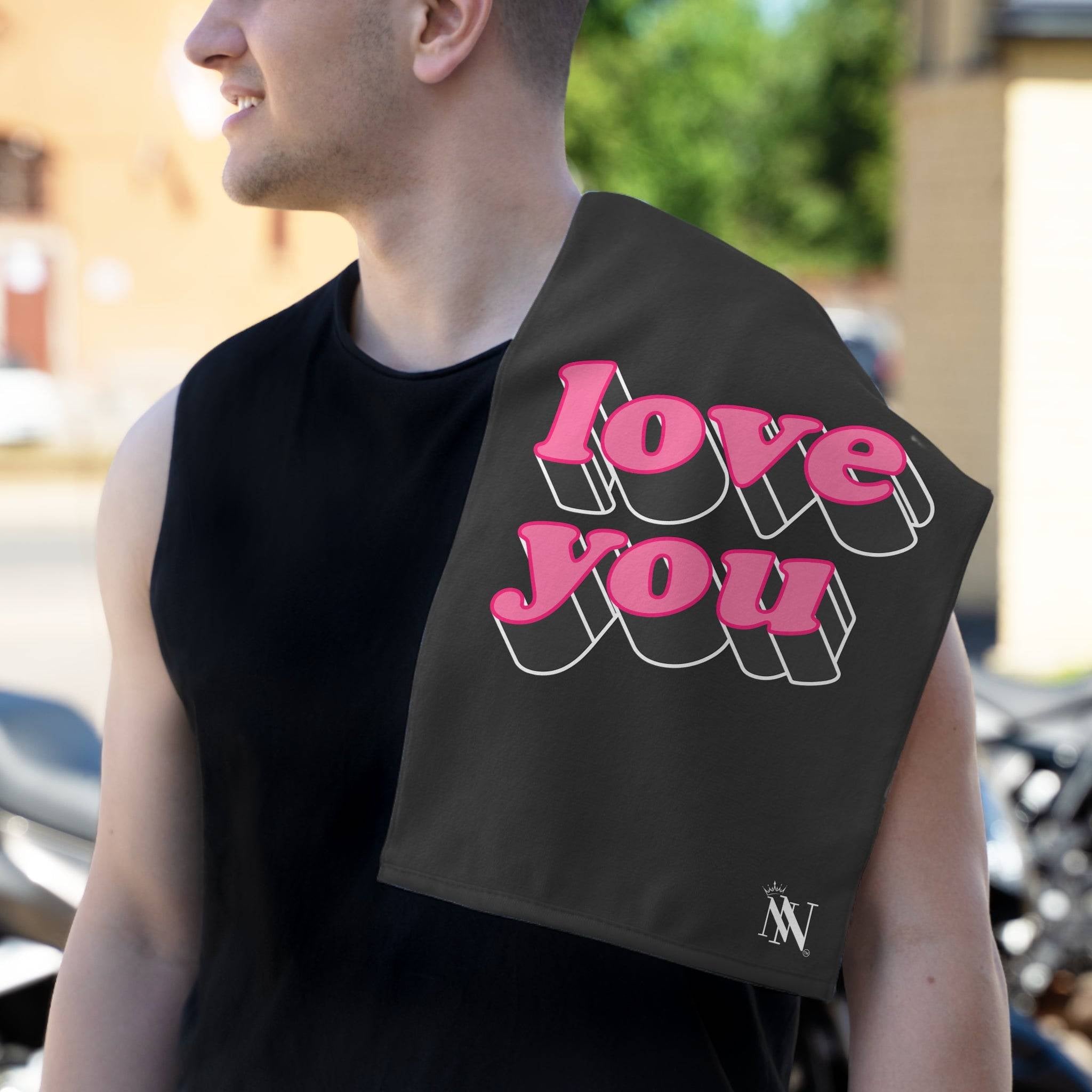 Love You | Mix & Match Soft Fun-Flirty Lovers’ Towels