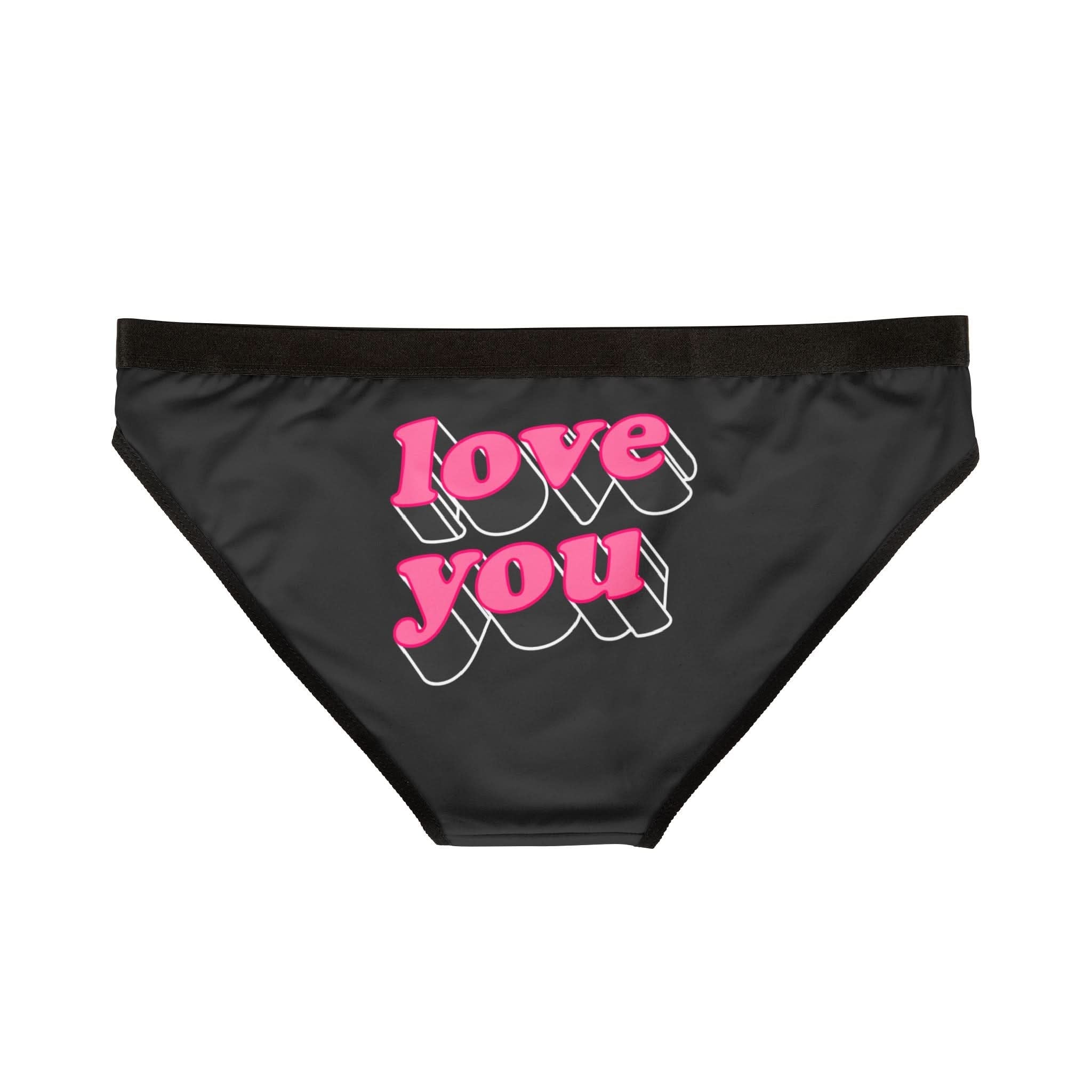 Love You | Mix & Match Women’s Fun-Flirty Lovers’ Panties