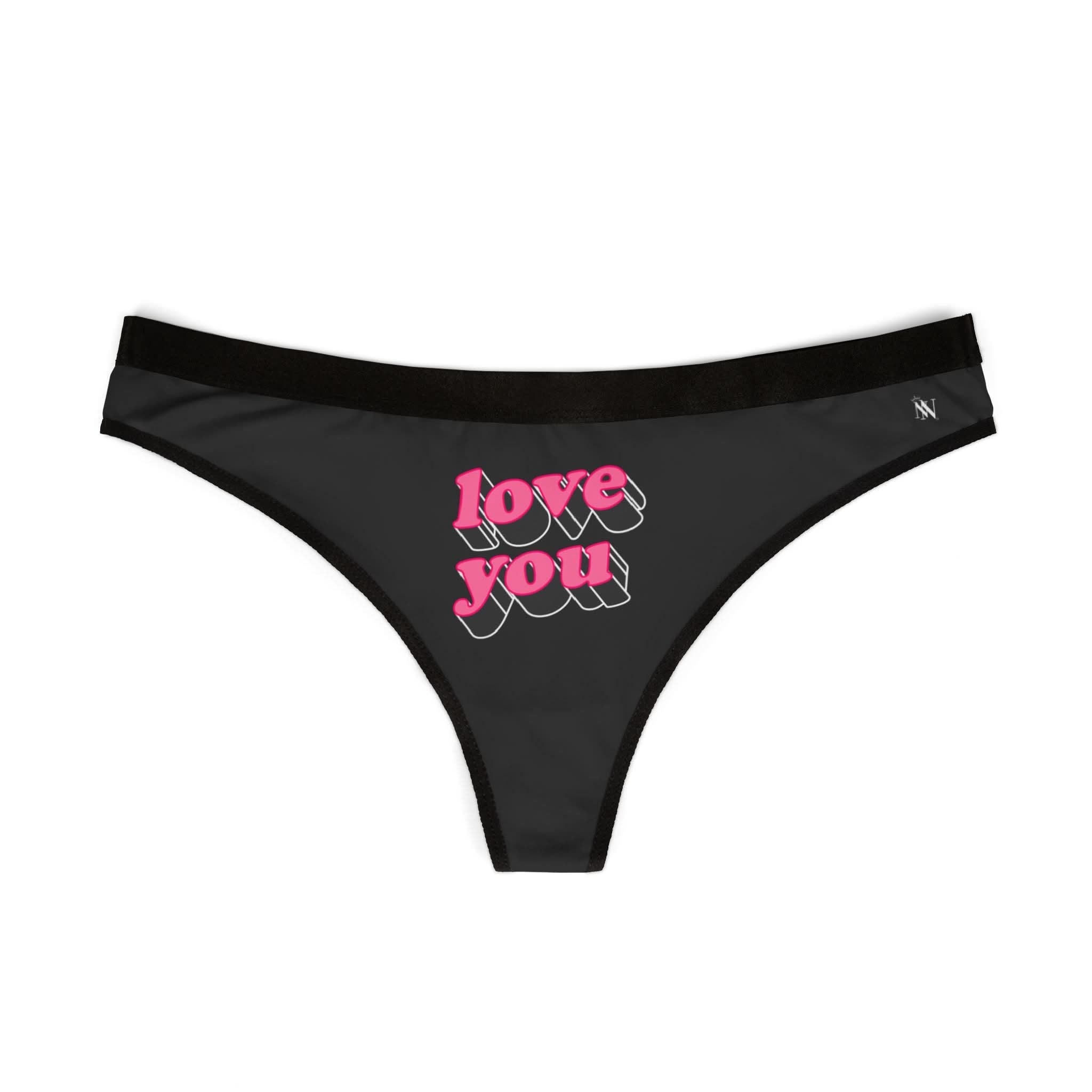 Love You Mix Match Women’s Thong Sex Panties | Playful Gifts