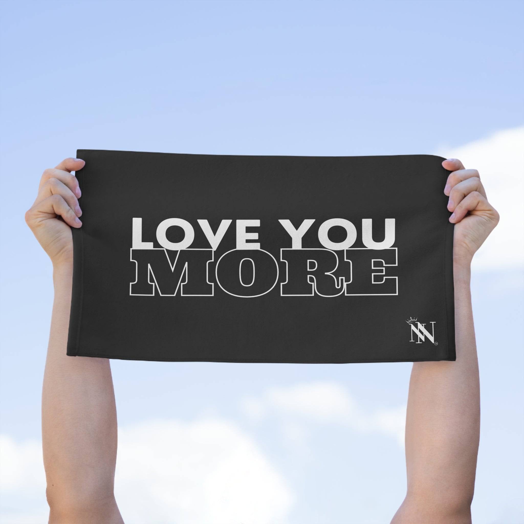 Love You More | Mix & Match Soft Fun-Flirty Lovers’ Towels