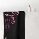Love You XOXO | Mix & Match Naughty XL Fun-Flirty Lovers’ Towels