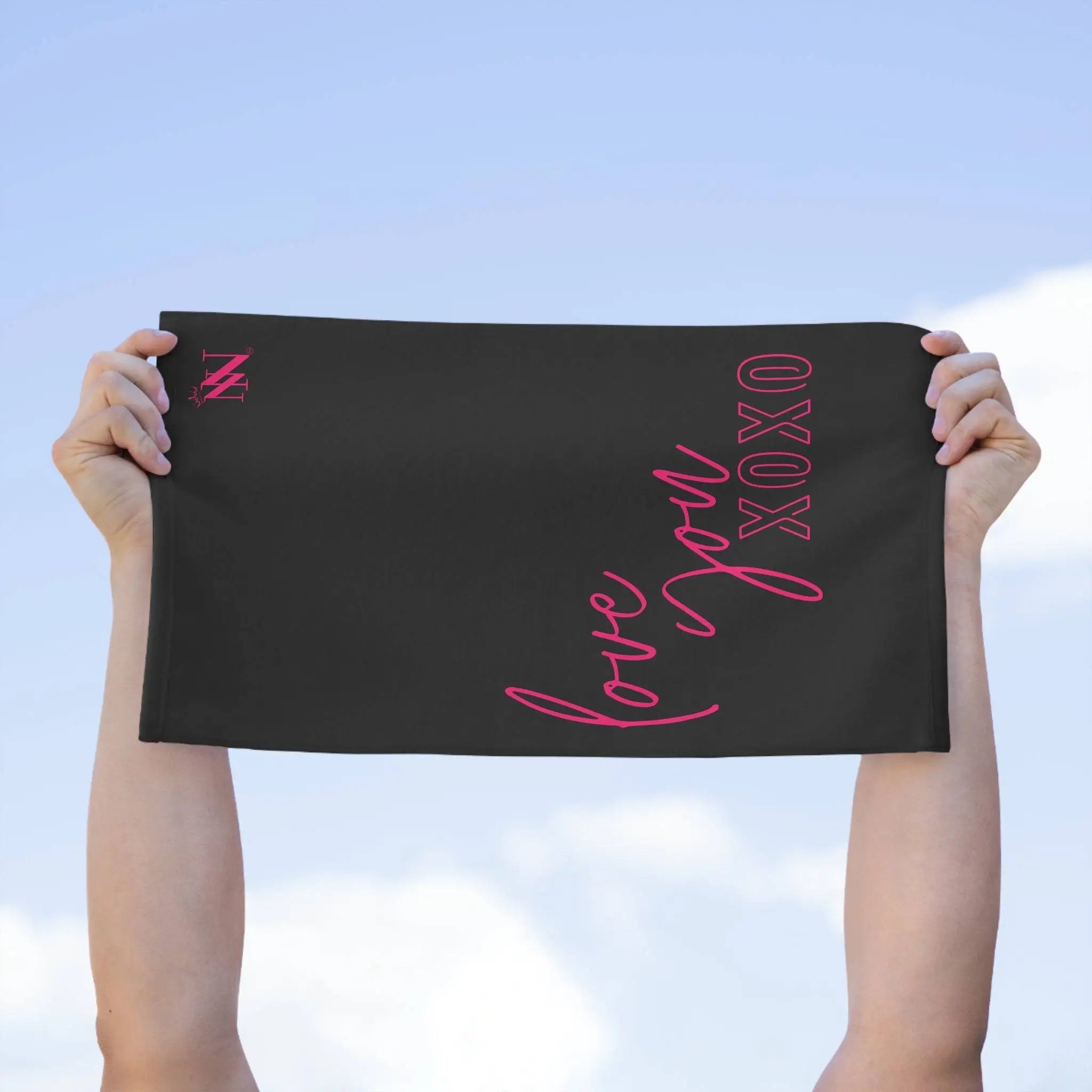Love You XOXO | Mix & Match Soft Fun-Flirty Lovers’ Towels