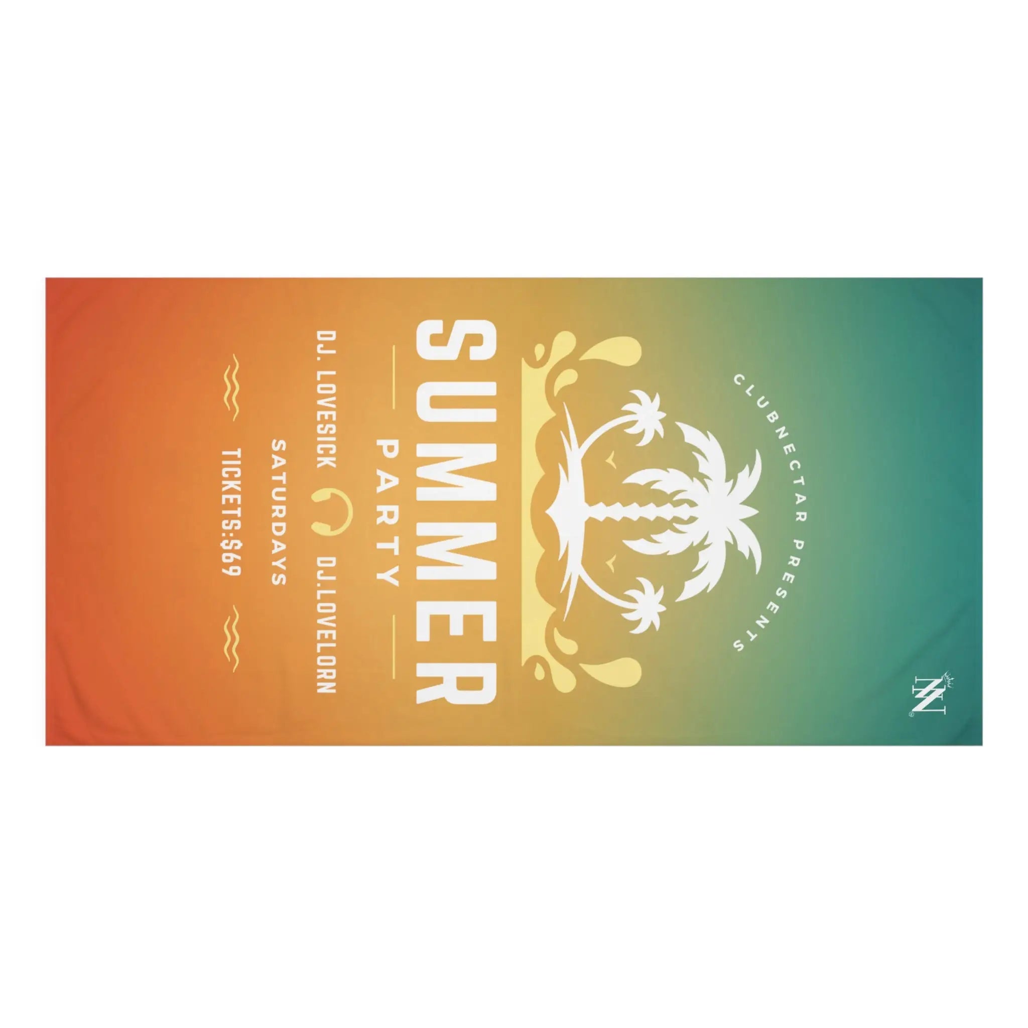 Lovesick Summer Party | Mix & Match XL Fun-Flirty Lovers’ Towels