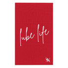Lube Life Red Mix Match Soft Sex Towels | Flirty Lovers’ Gifts
