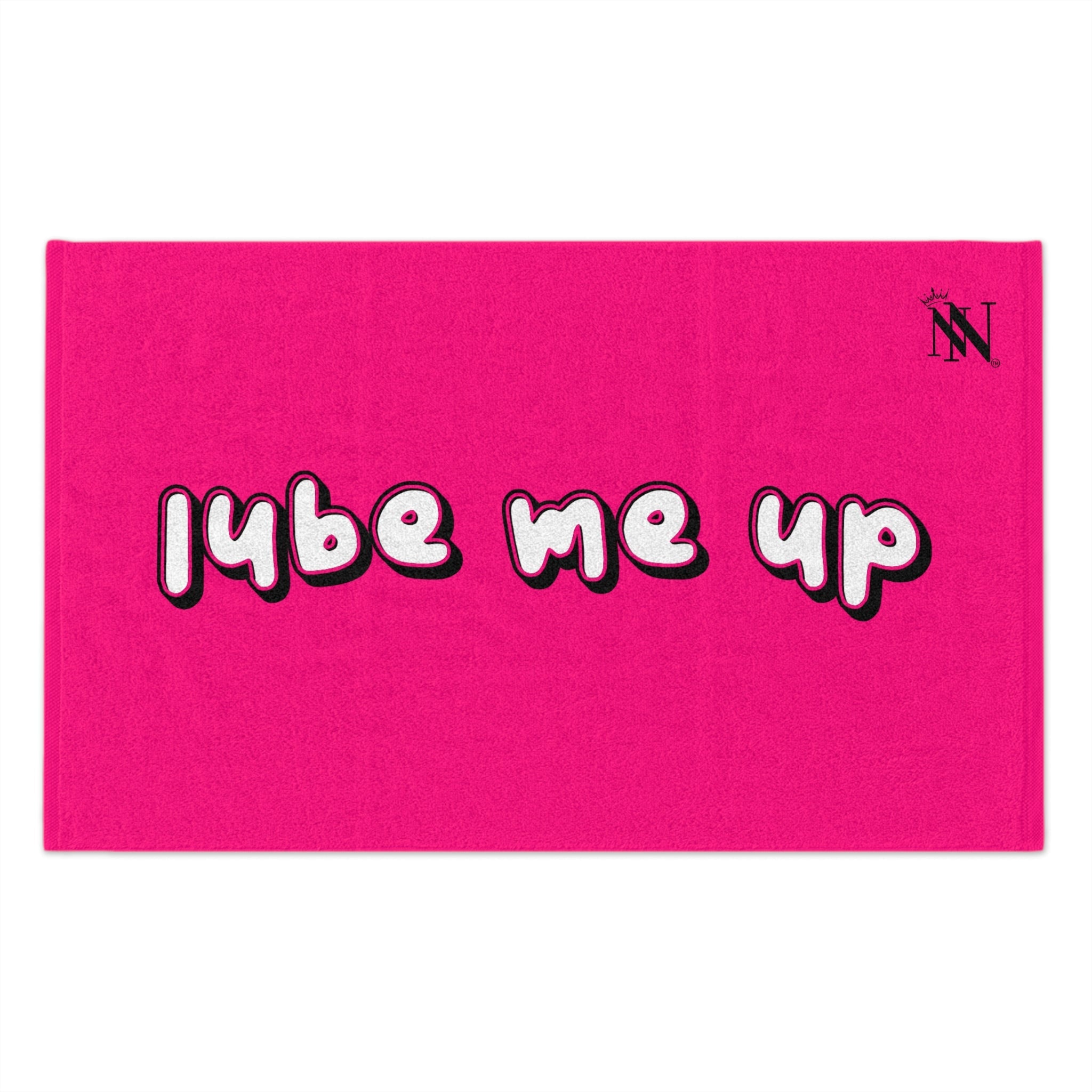 Lube Me Up Pink | Mix & Match Soft Fun-Flirty Lovers’ Towels