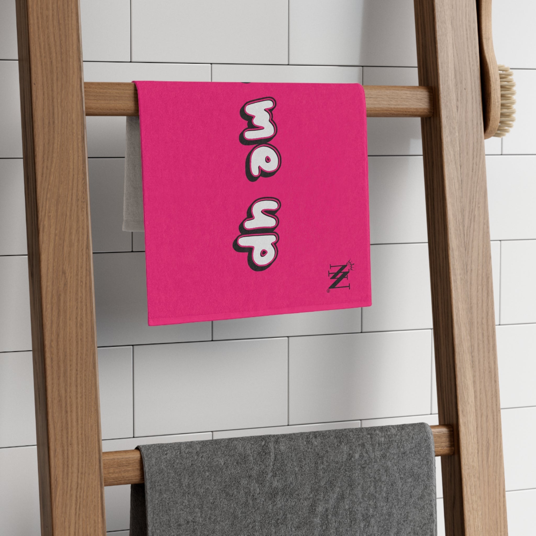 Lube Me Up Pink | Mix & Match Soft Fun-Flirty Lovers’ Towels