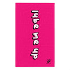 Lube Me Up Pink | Mix & Match Soft Fun-Flirty Lovers’ Towels