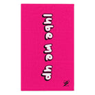 Lube Me Up Pink | Mix & Match Soft Fun-Flirty Lovers’ Towels