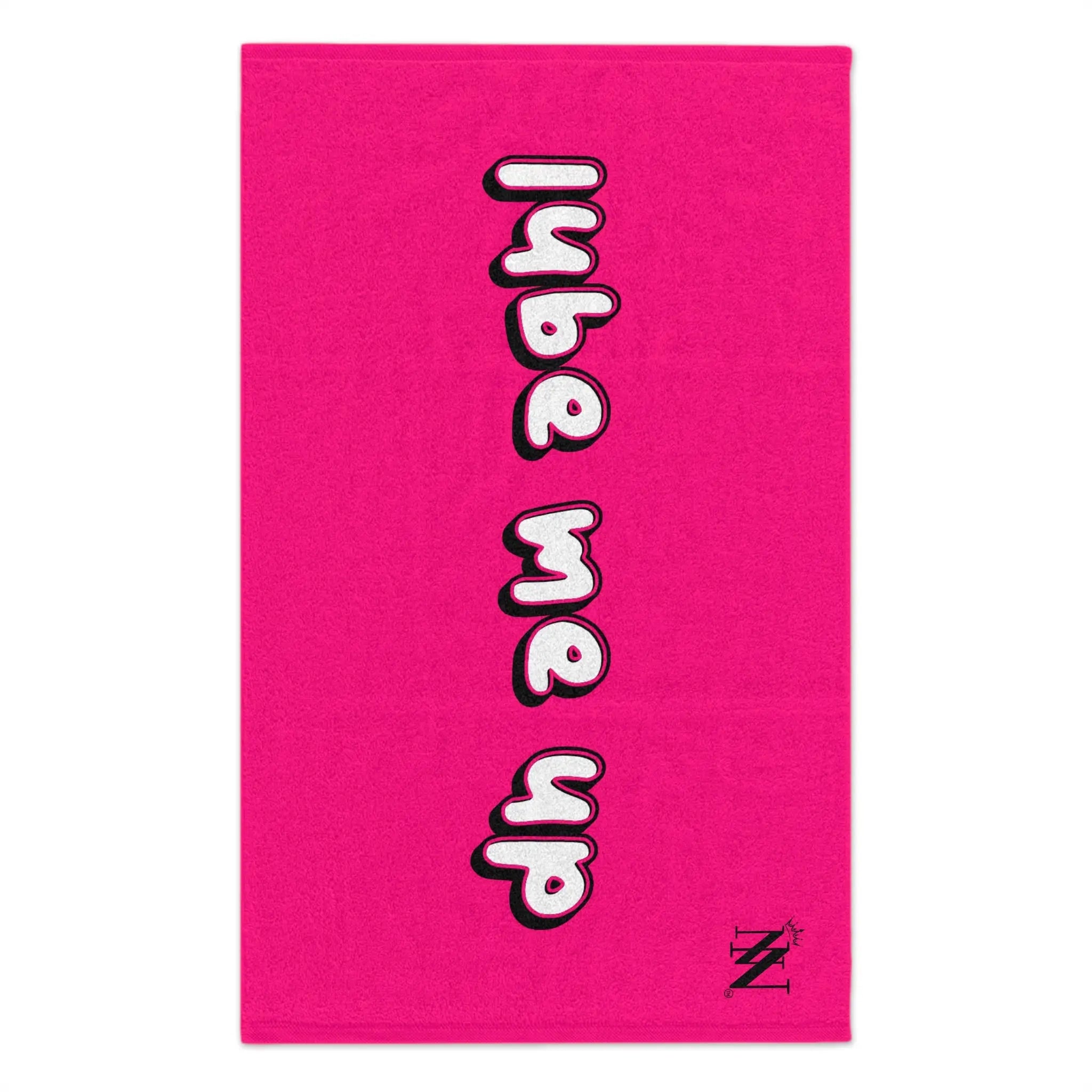 Lube Me Up Pink | Mix & Match Soft Fun-Flirty Lovers’ Towels