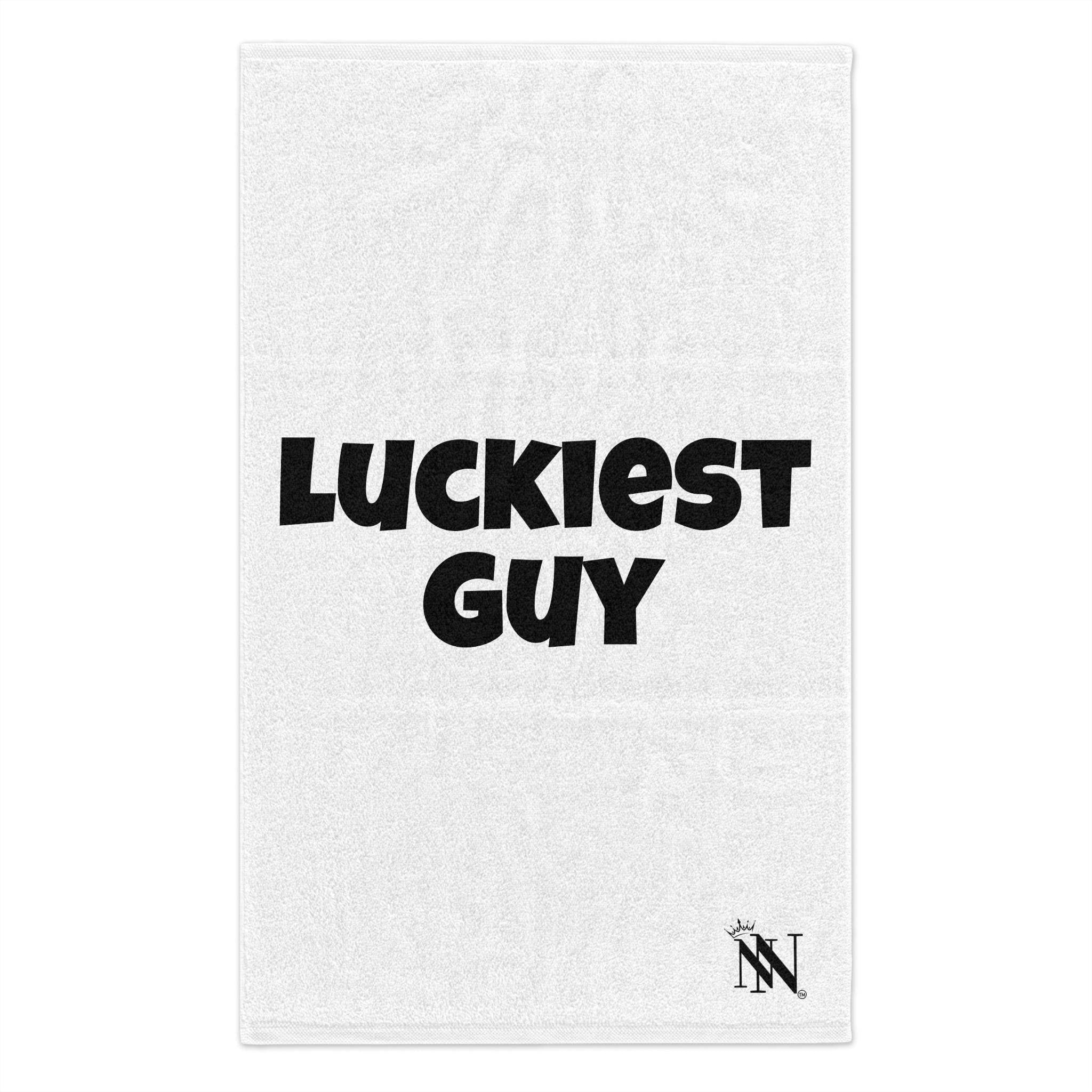 Luckiest Guy | Mix & Match Soft Fun-Flirty Lovers’ Towels