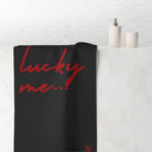Lucky Me | Mix & Match Naughty XL Fun-Flirty Lovers’ Towels
