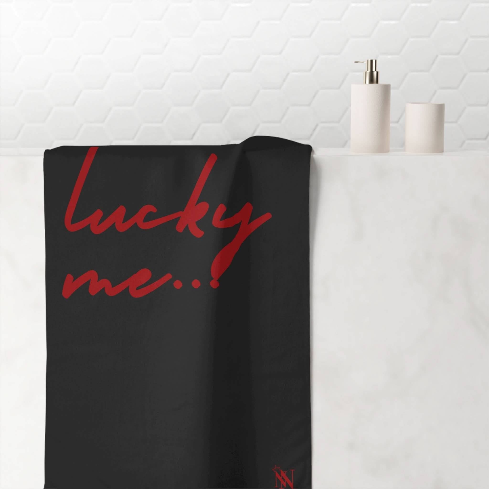 Lucky Me | Mix & Match Naughty XL Fun-Flirty Lovers’ Towels