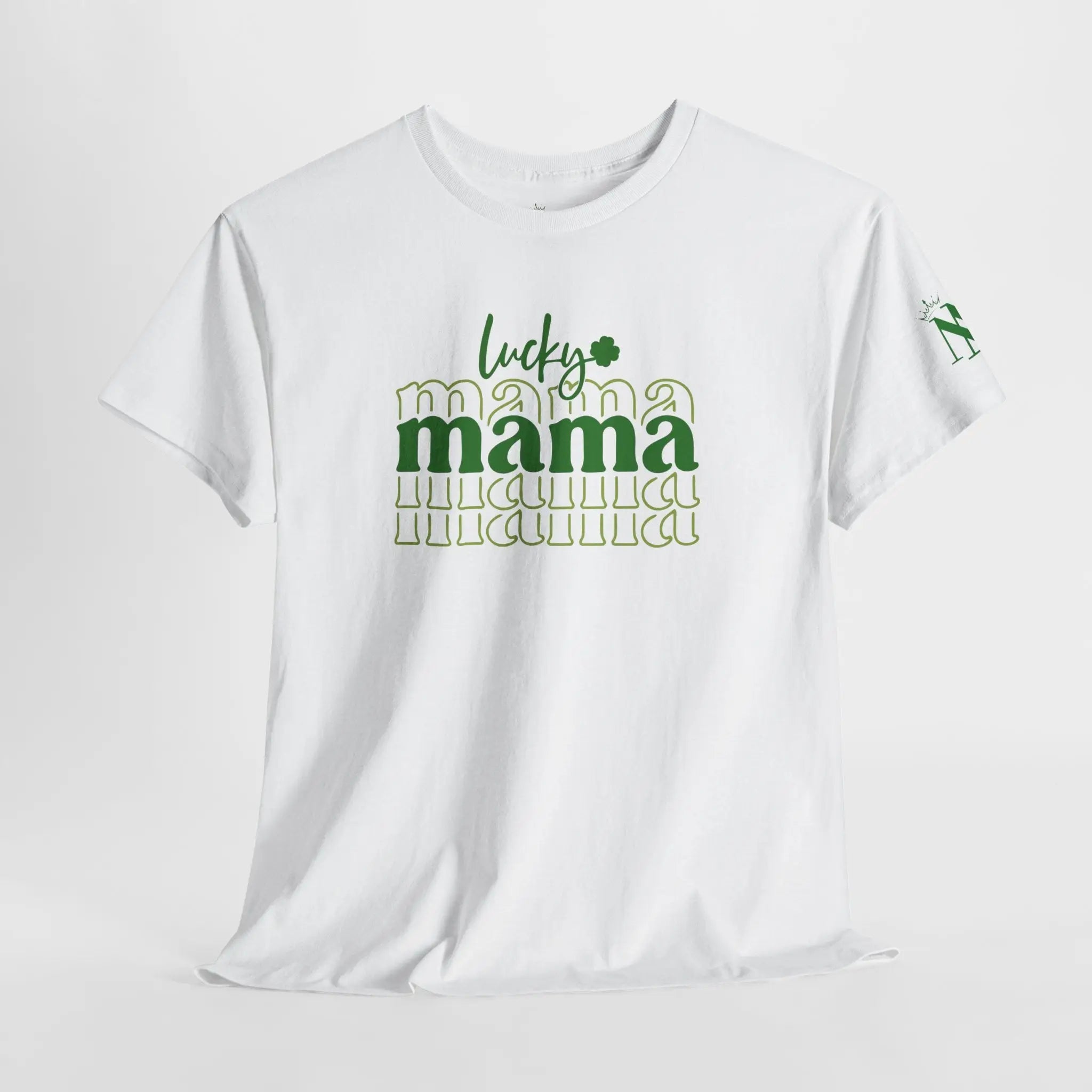 Lucky Shamrock Mama | Mix & Match Cotton Unisex Fun-Flirty Lovers’ T-Shirts