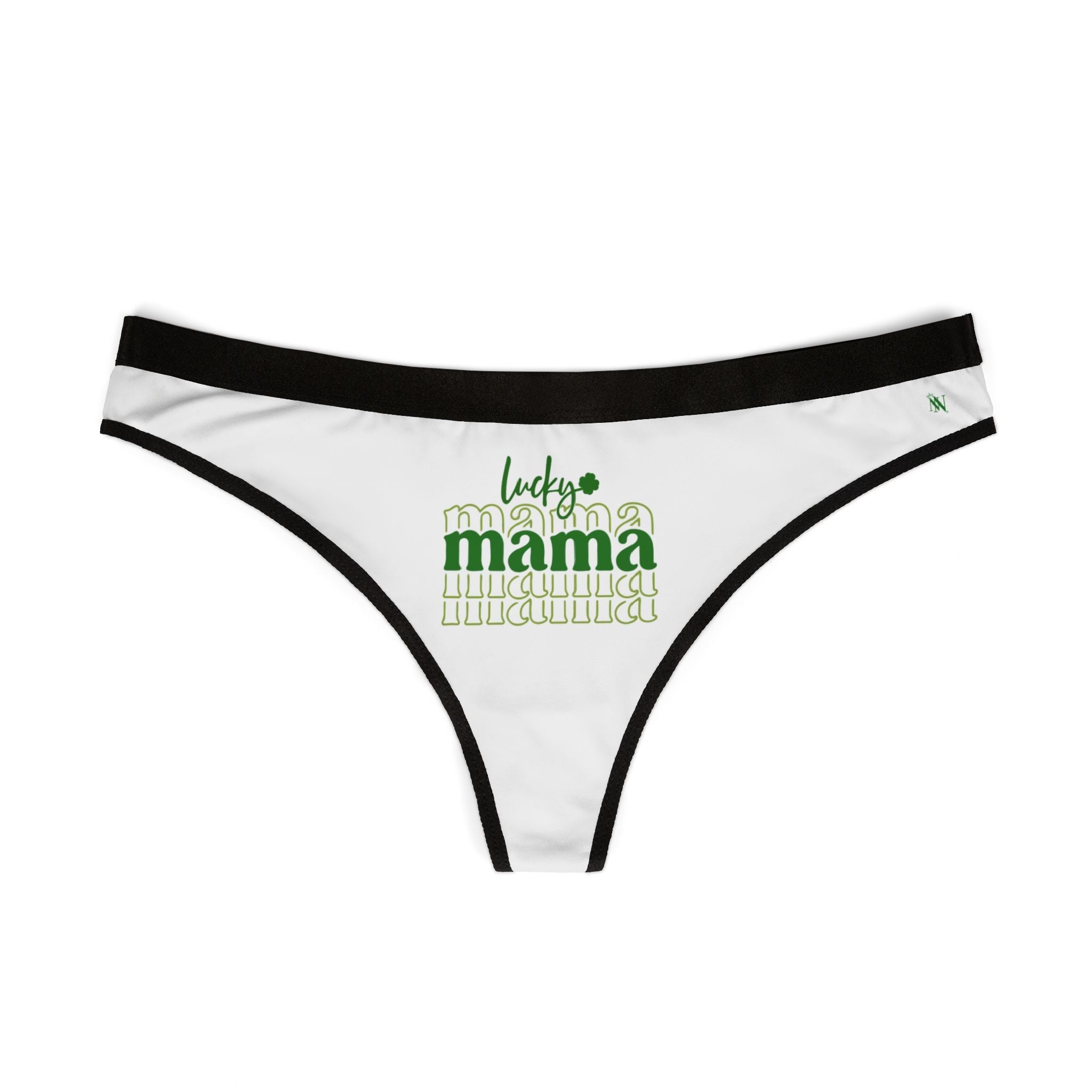 Lucky Shamrock Mama | Mix & Match Women’s Fun-Flirty Lovers’ Thongs