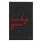 Lucky You | Mix & Match Soft Fun-Flirty Lovers’ Towels