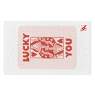 Lucky You Queen Hearts | Mix & Match Soft Fun-Flirty Lovers’ Towels