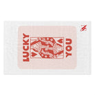 Lucky You Queen Hearts | Mix & Match Soft Fun-Flirty Lovers’ Towels