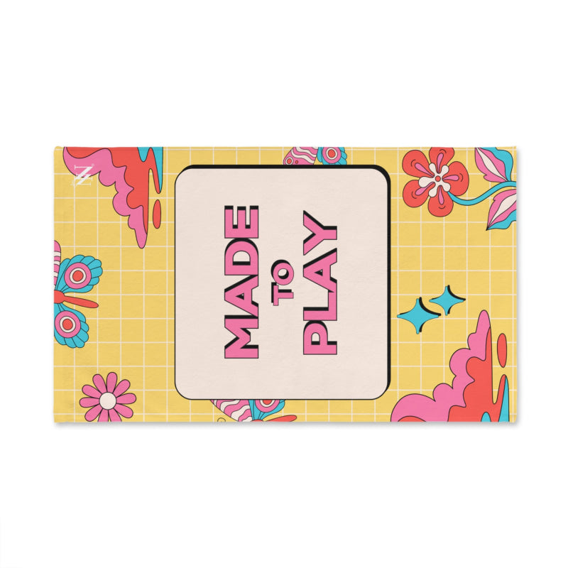 Made to Play Retro Vibe | Mix & Match Original Fun-Flirty Lovers’ Towels