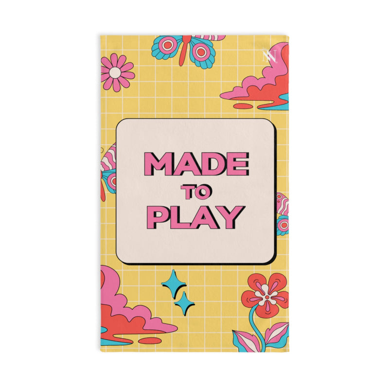 Made to Play Retro Vibe | Mix & Match Original Fun-Flirty Lovers’ Towels