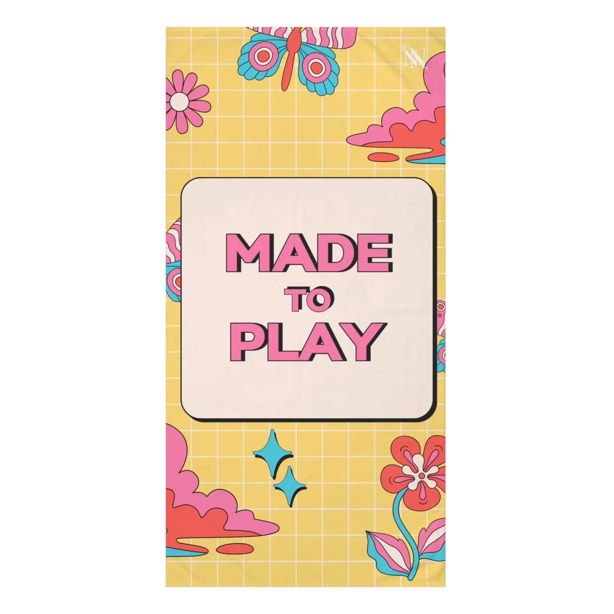 Made to Play Retro Vibe | Mix & Match XL Fun-Flirty Lovers’ Towels