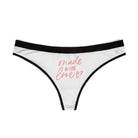 Made With Love | Mix & Match Women’s Fun-Flirty Lovers’ Thongs