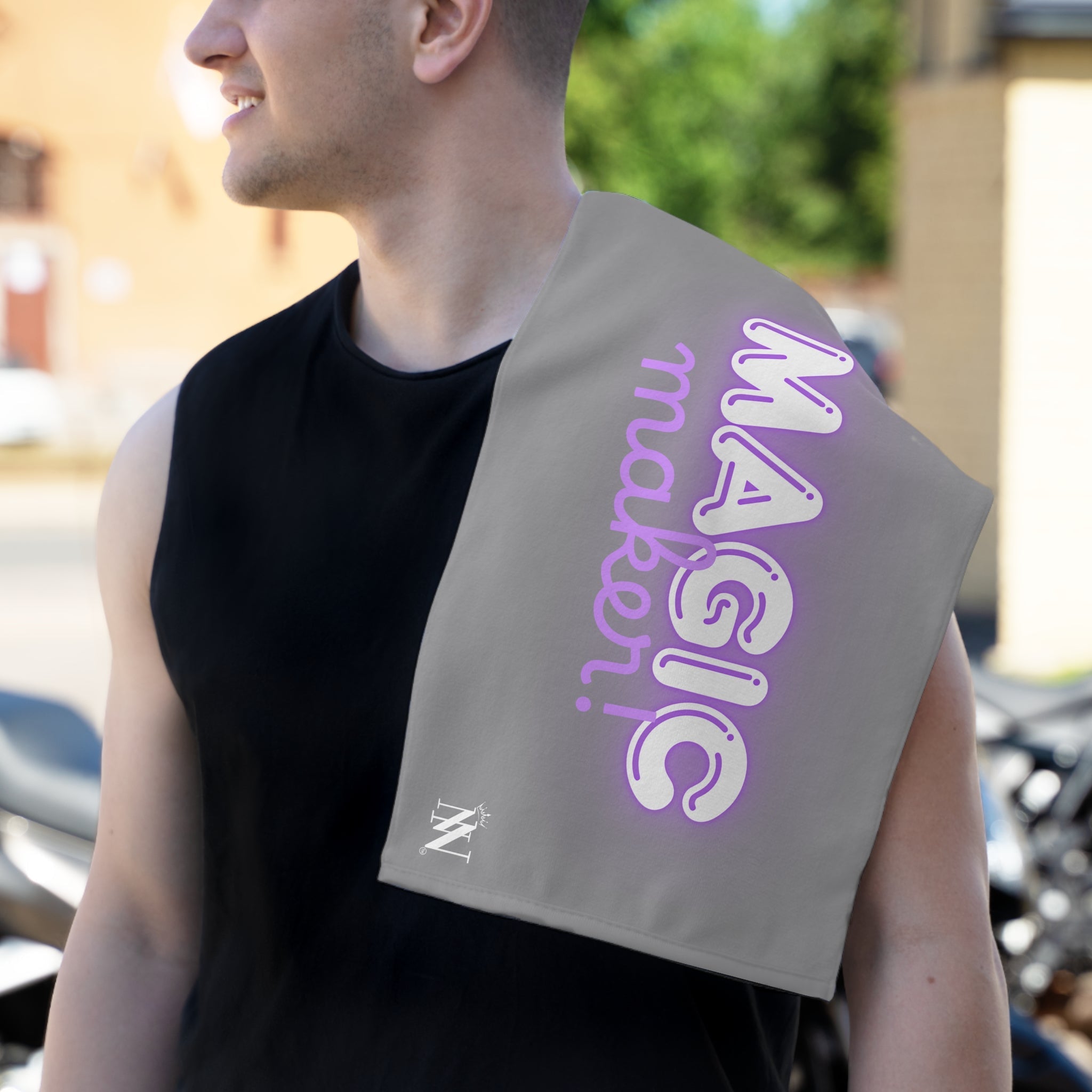 Magic Maker Grey | Mix & Match Soft Fun-Flirty Lovers’ Towels