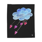 Make it Rain Black | Mix & Match Velveteen Fun-Flirty Lovers’ Blankets