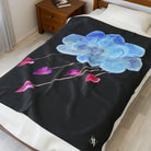Make it Rain Black | Mix & Match Velveteen Fun-Flirty Lovers’ Blankets