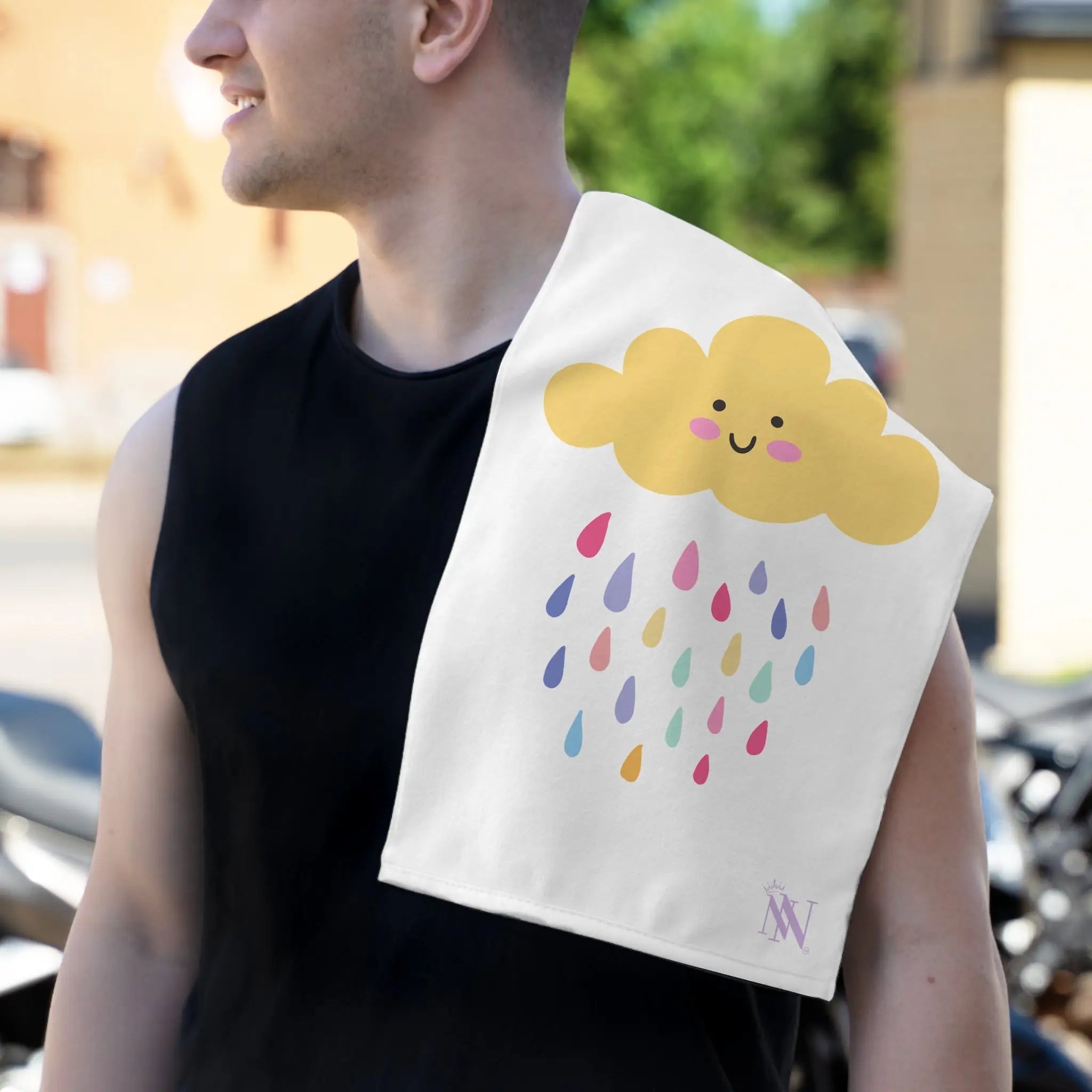 Make it Rain-Bow | Mix & Match Soft Fun-Flirty Lovers’ Towels