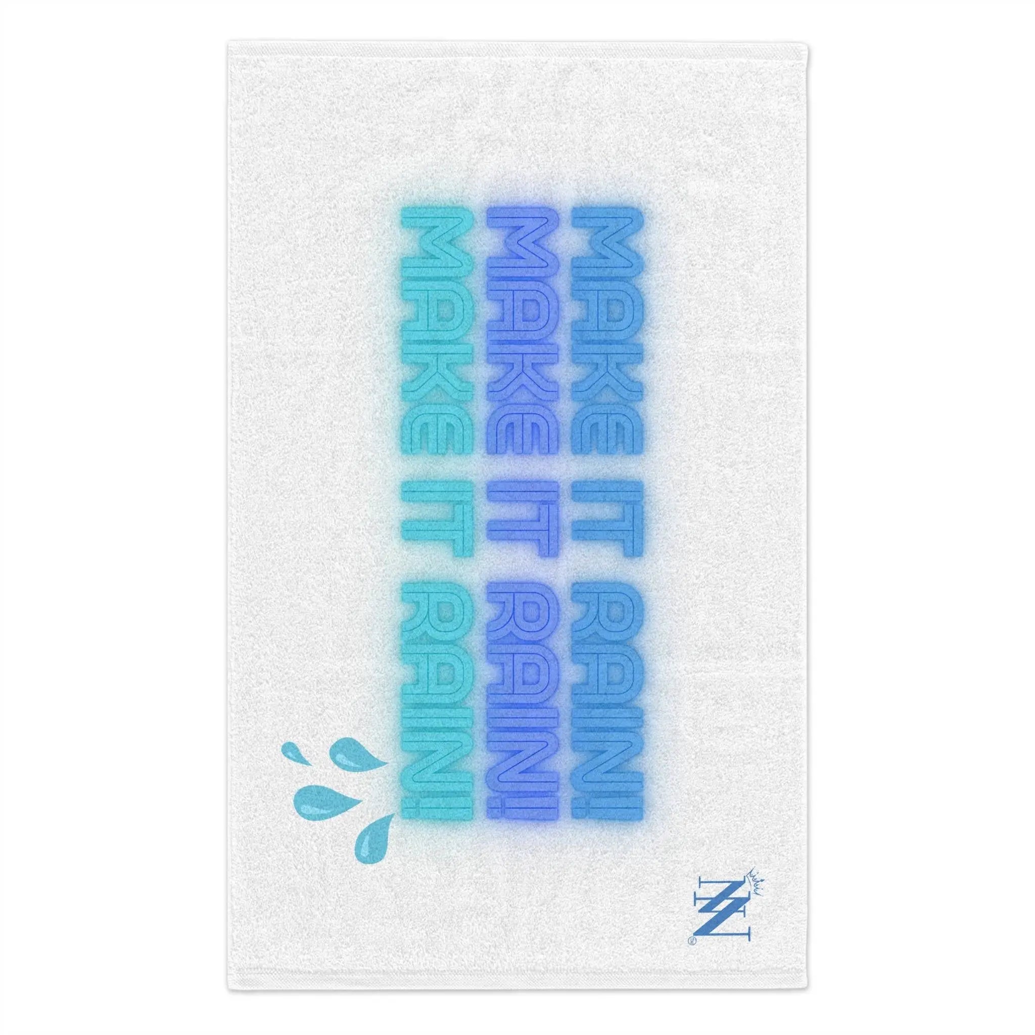Make it Rain Drops | Mix & Match Soft Fun-Flirty Lovers’ Towels