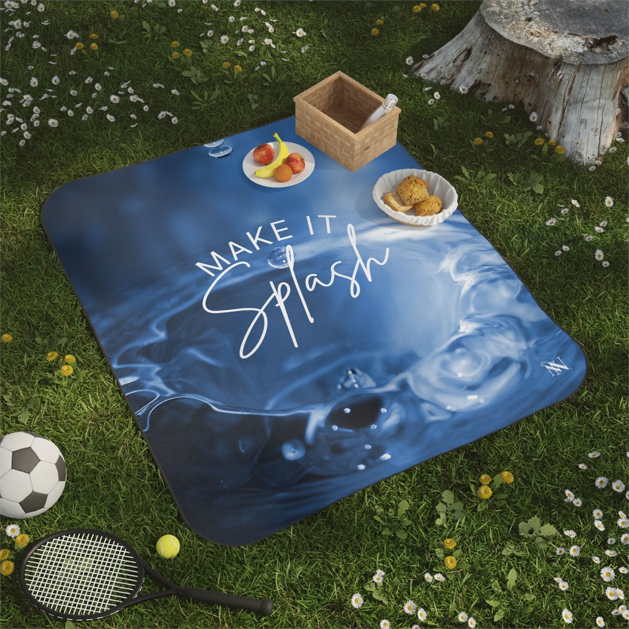 Make it Splash | Mix Match Fun-Flirty Lovers’ Water-Resistant Blankets