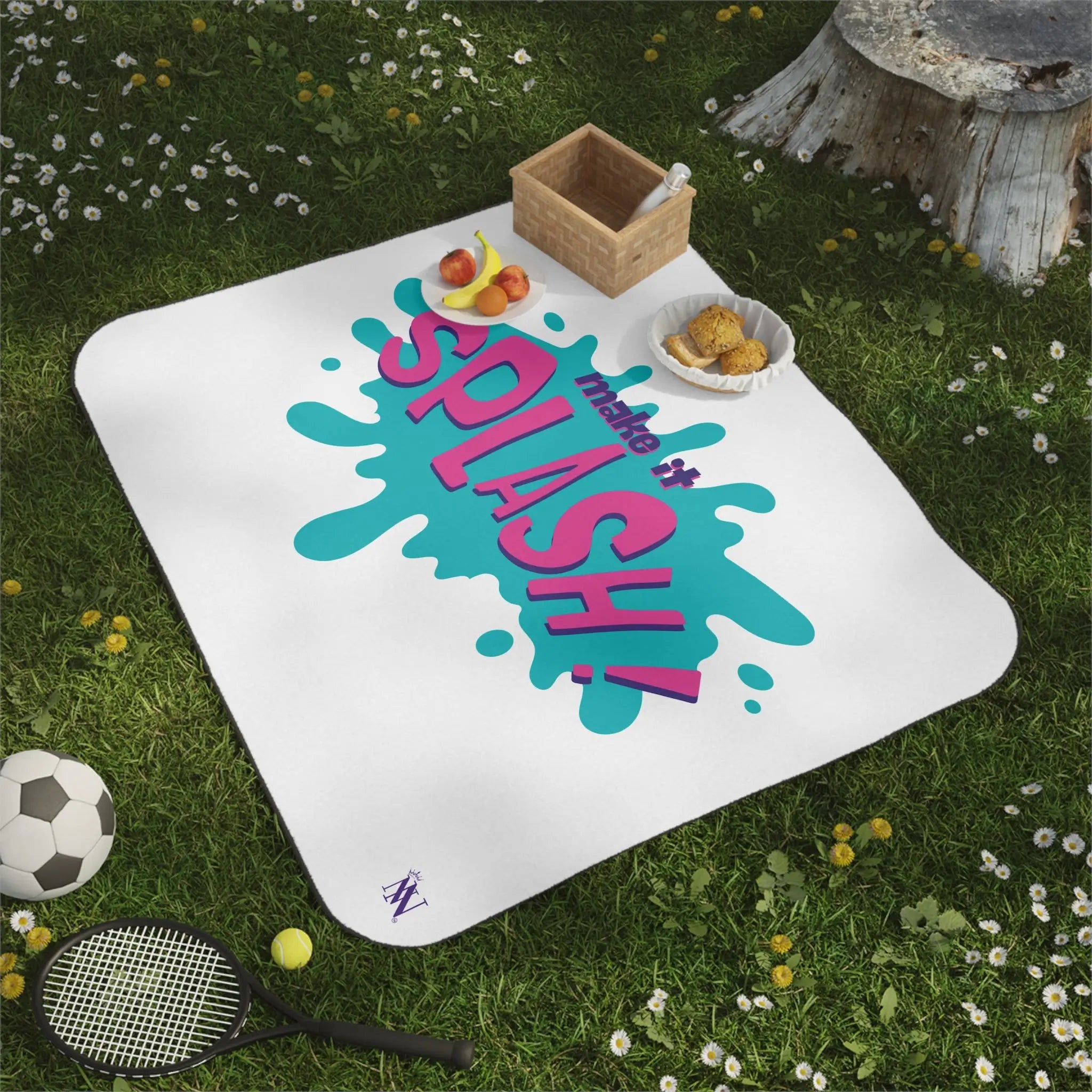 Make It Splash! | Mix Match Fun-Flirty Lovers’ Water-Resistant Blankets
