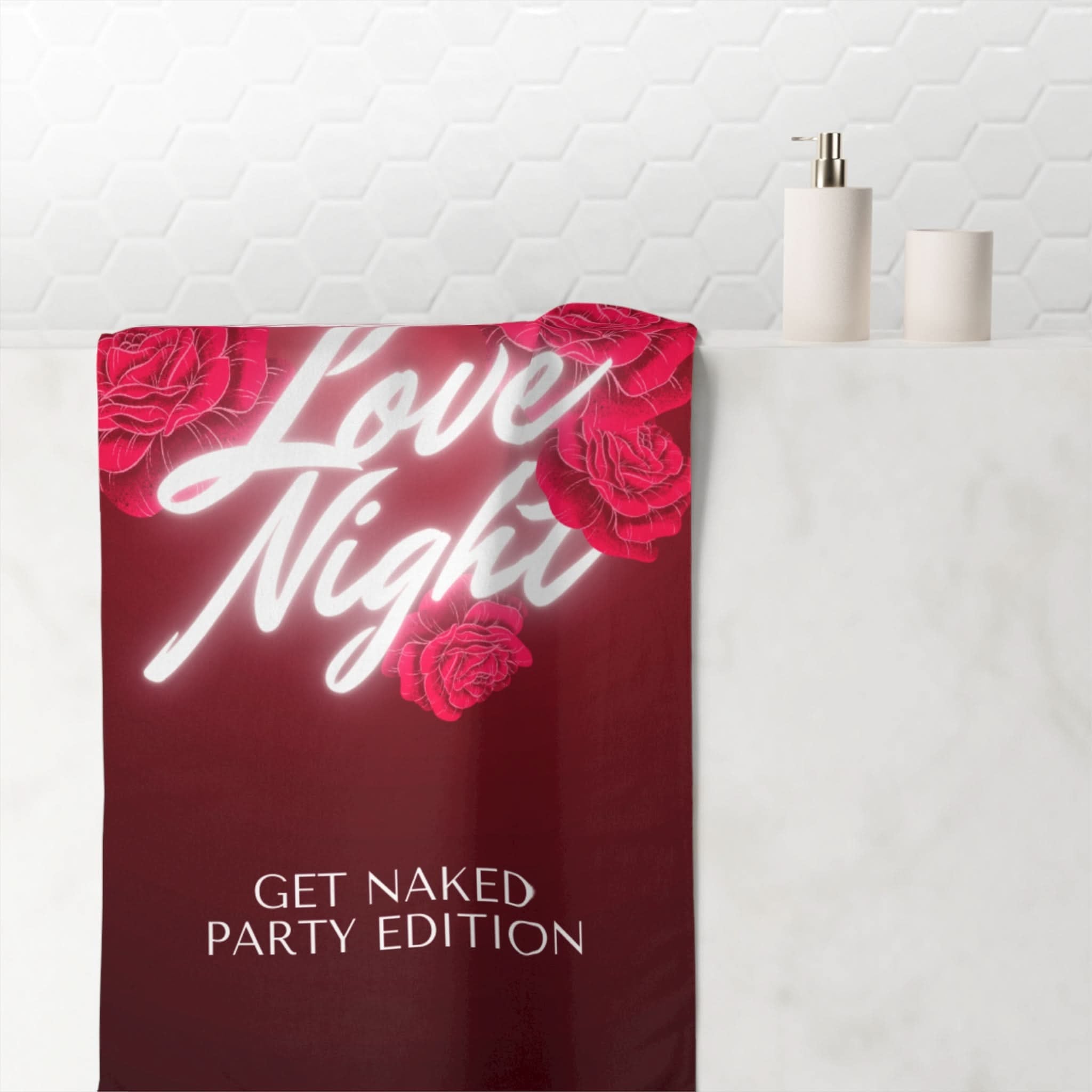 Make Love Night | Mix & Match Naughty XL Fun-Flirty Lovers’ Towels