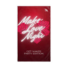 Make Love Night | Mix & Match Original Fun-Flirty Lovers’ Towels