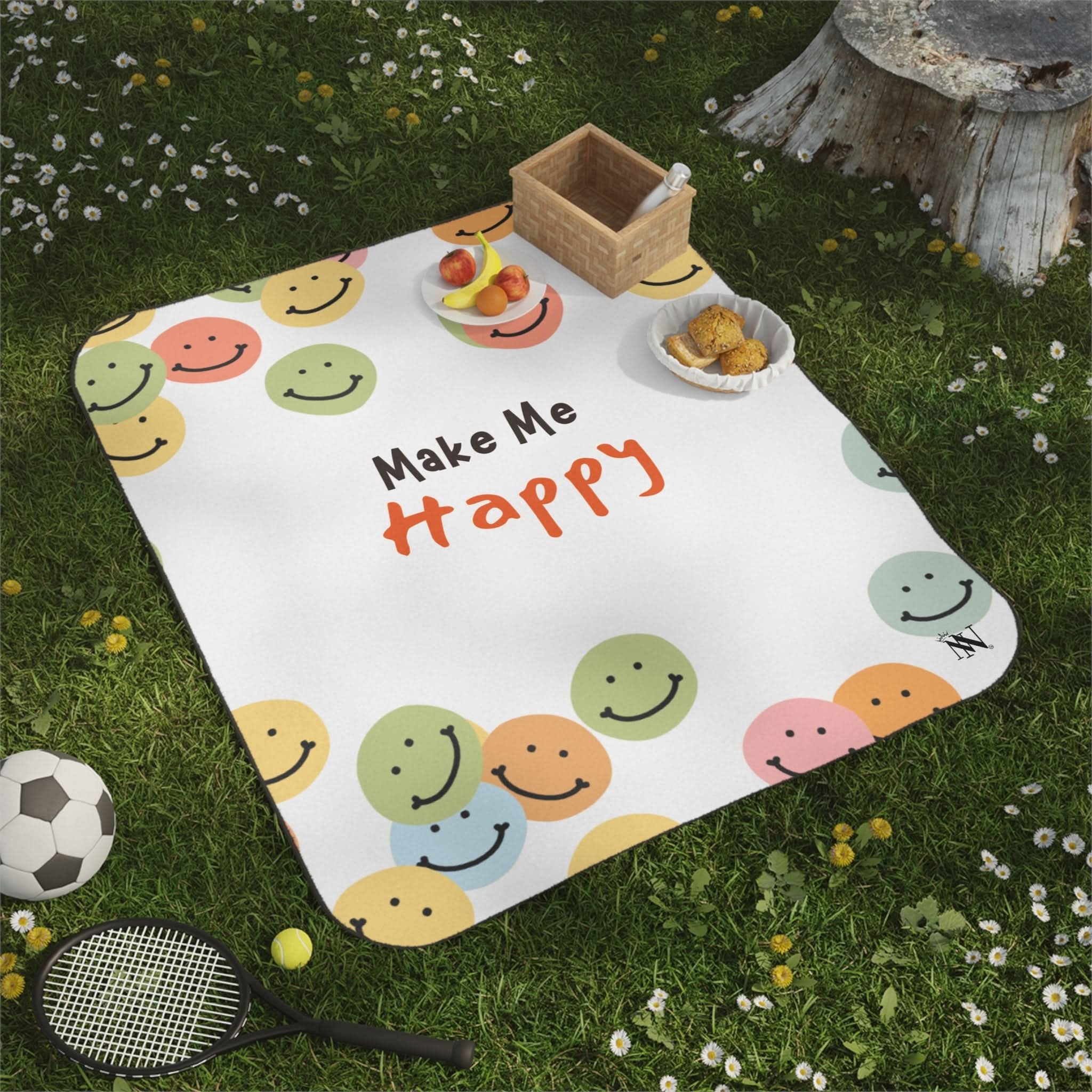 Make Me Happy | Mix Match Fun-Flirty Lovers’ Water-Resistant Blankets