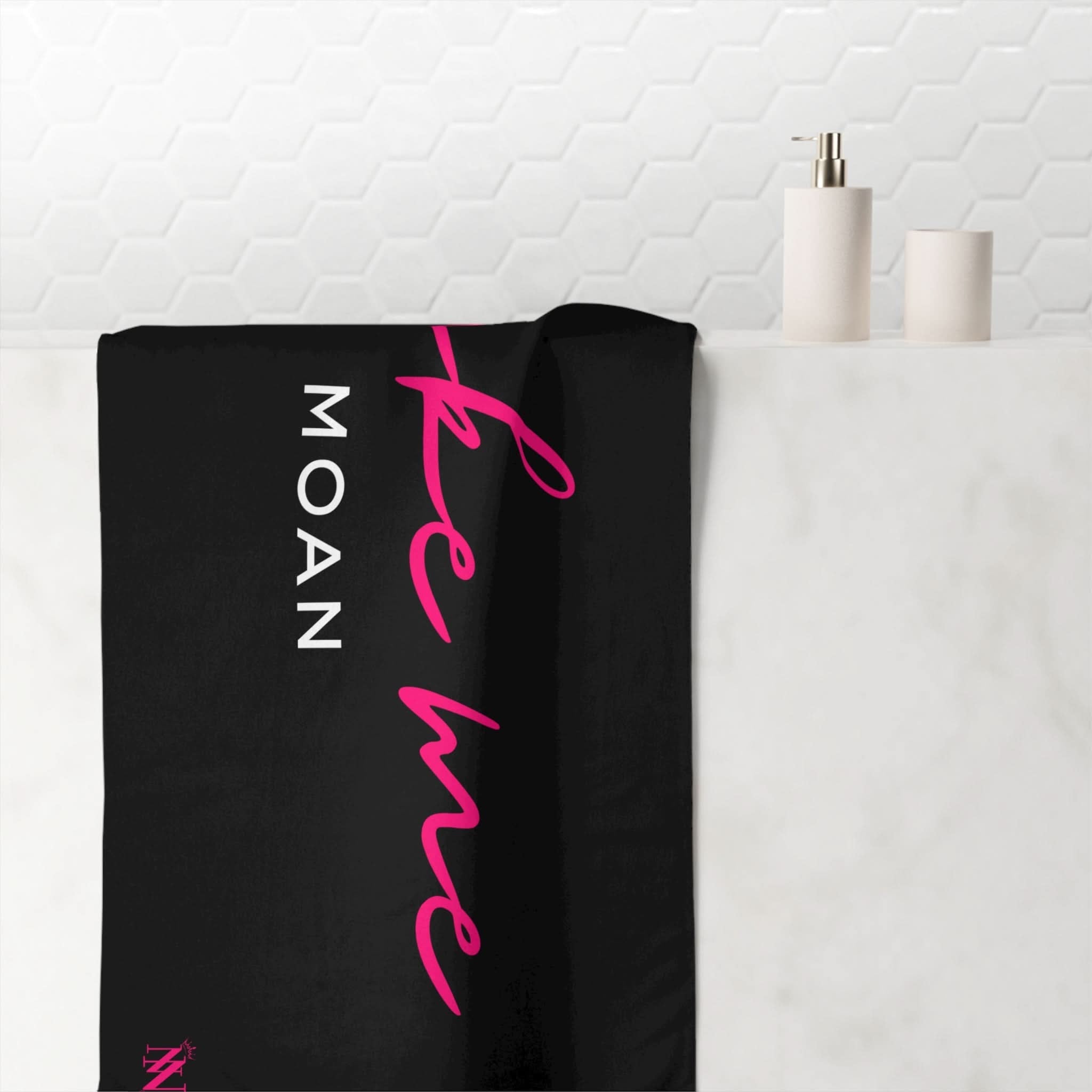 Make Me Moan | Mix & Match Naughty XL Fun-Flirty Lovers’ Towels