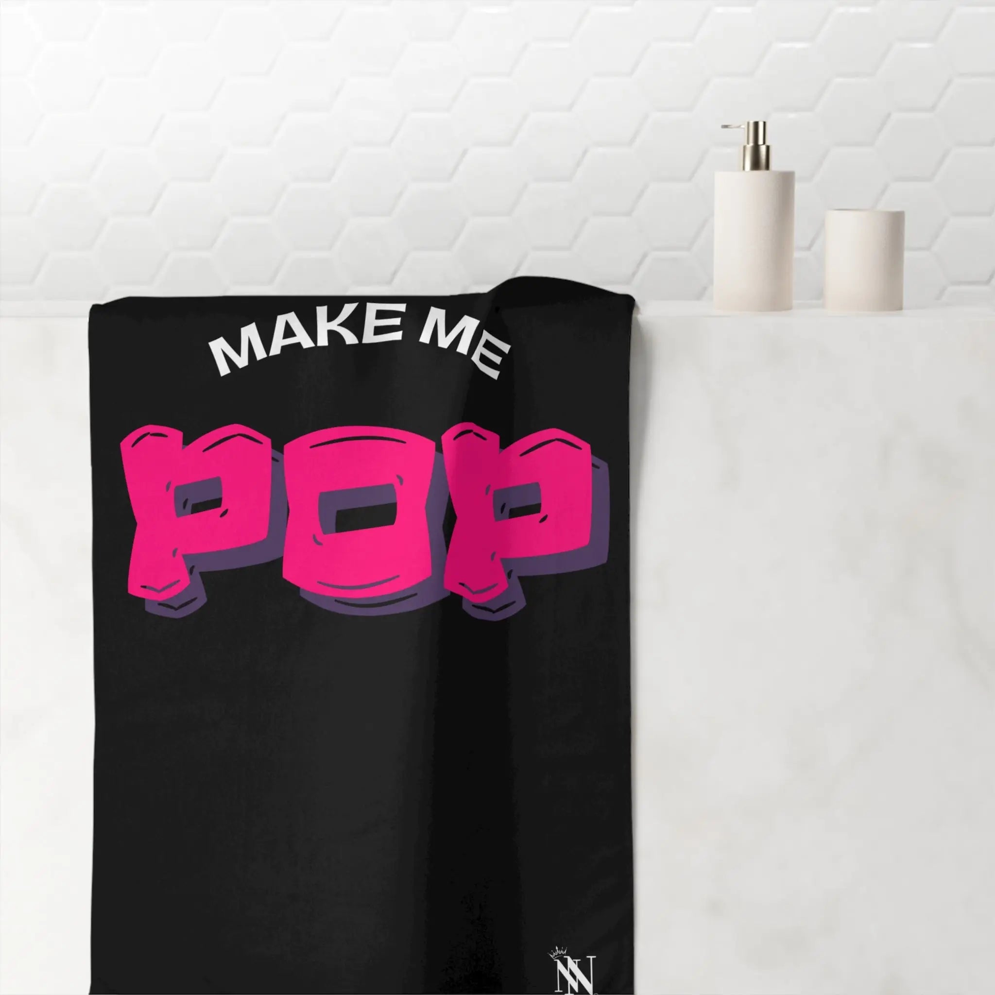 Make Me Pop | Mix & Match XL Fun-Flirty Lovers’ Towels