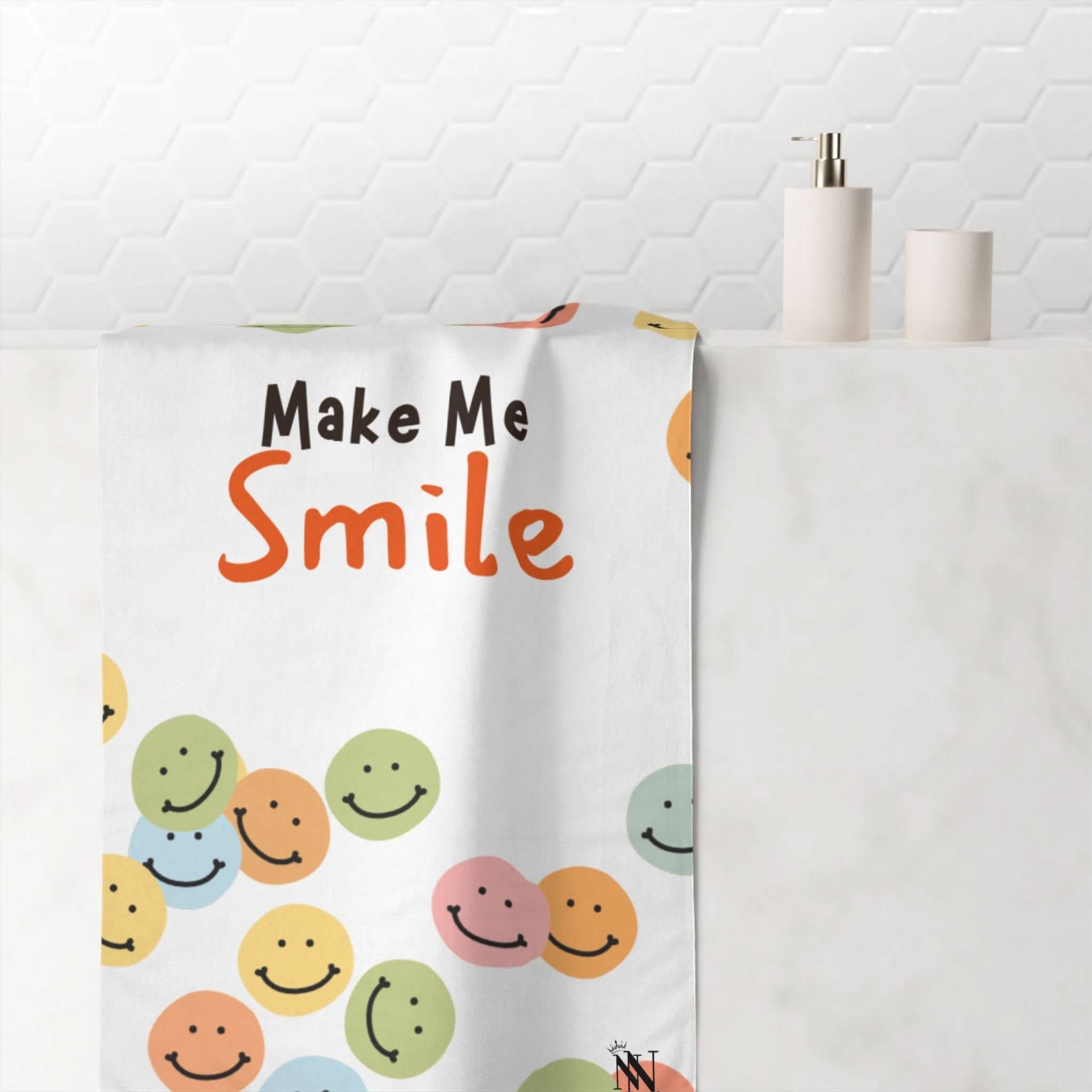 Make Me Smile | Mix & Match Naughty XL Fun-Flirty Lovers’ Towels