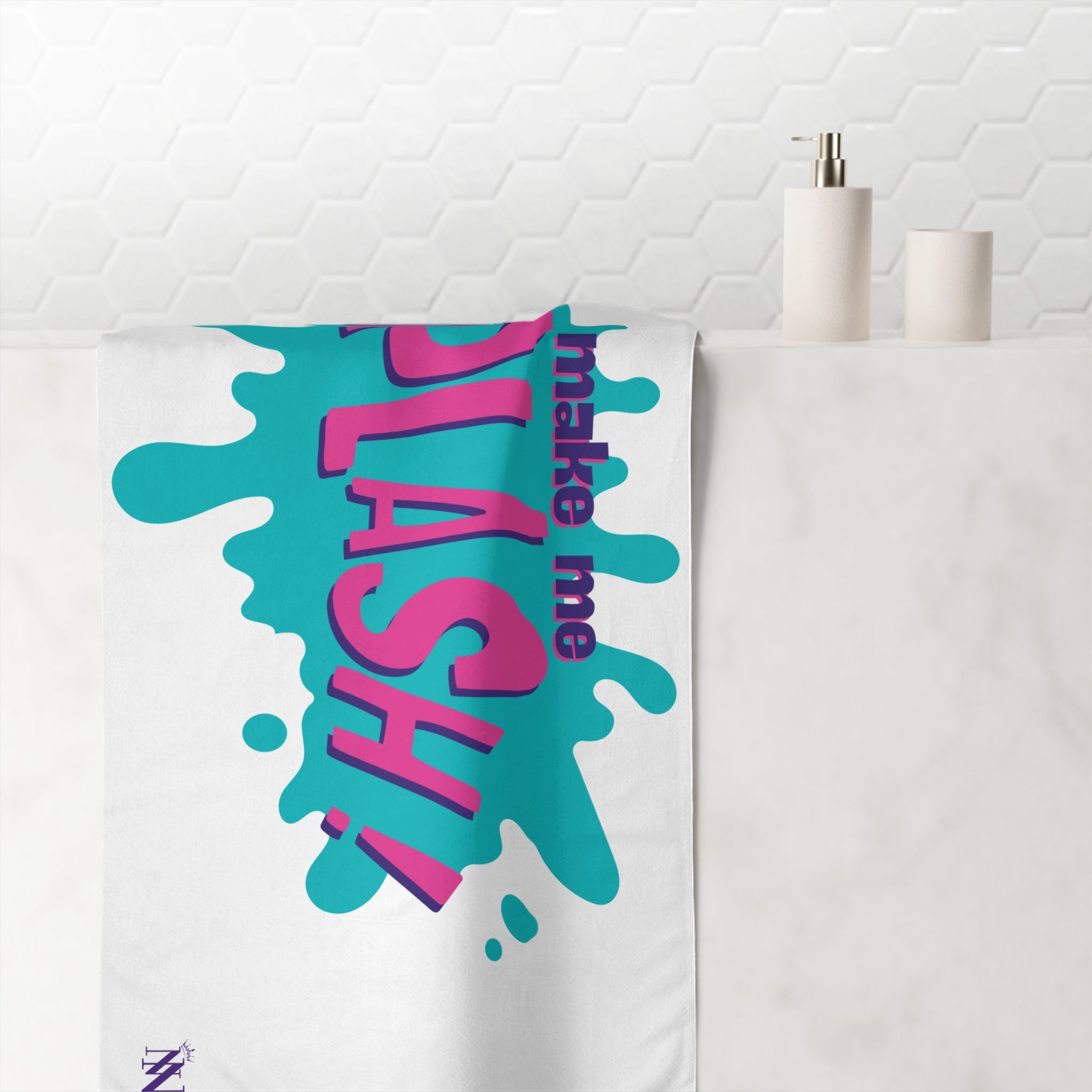 Make Me Splash! | Mix & Match XL Fun-Flirty Lovers’ Towels