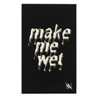 Make Me Wet Black | Mix & Match Soft Fun-Flirty Lovers’ Towels