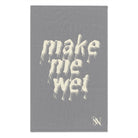 Make Me Wet Grey | Mix & Match Soft Fun-Flirty Lovers’ Towels