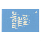 Make Me Wet Light Blue | Mix & Match Soft Fun-Flirty Lovers’ Towels