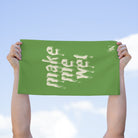 Make Me Wet Light Green | Mix & Match Soft Fun-Flirty Lovers’ Towels