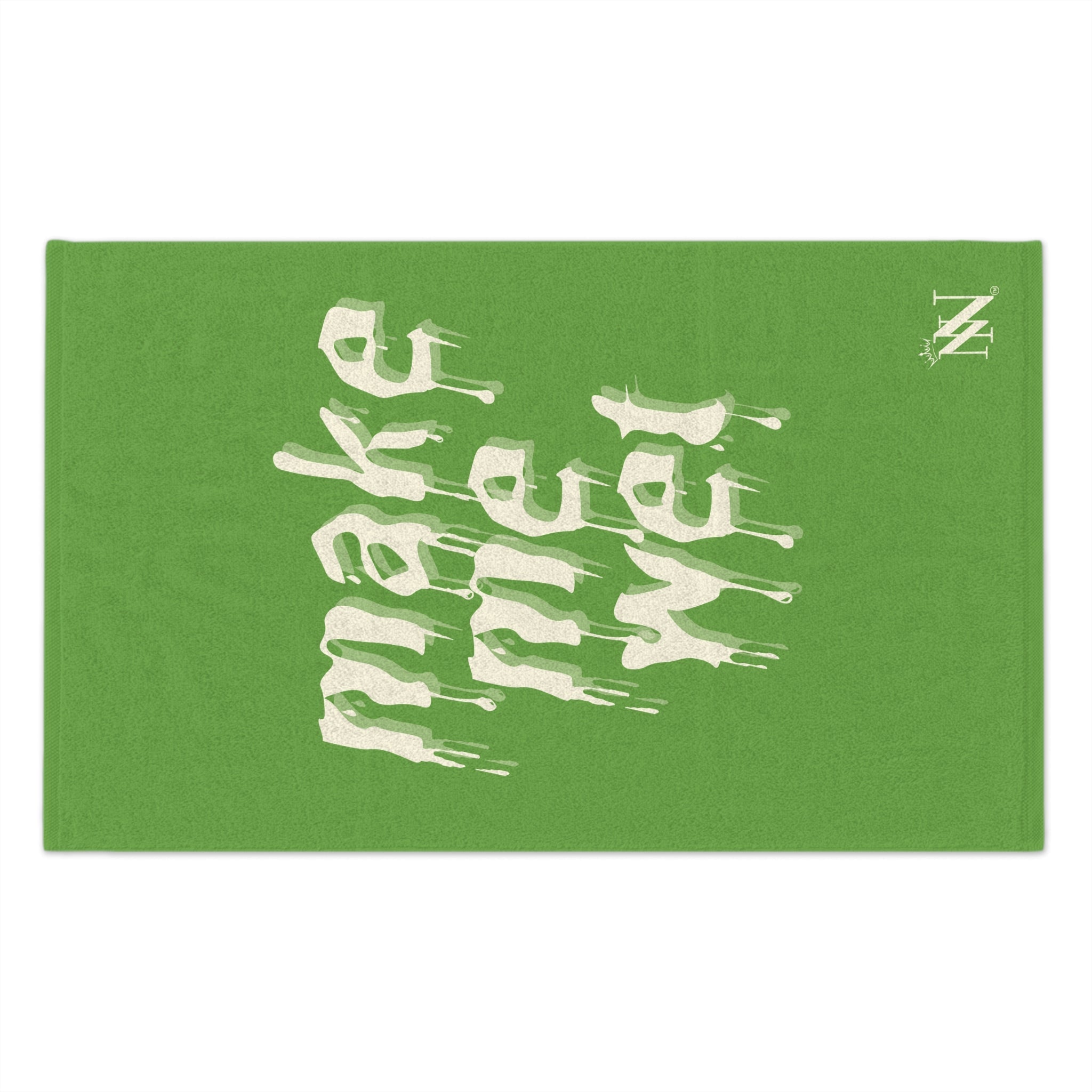 Make Me Wet Light Green | Mix & Match Soft Fun-Flirty Lovers’ Towels