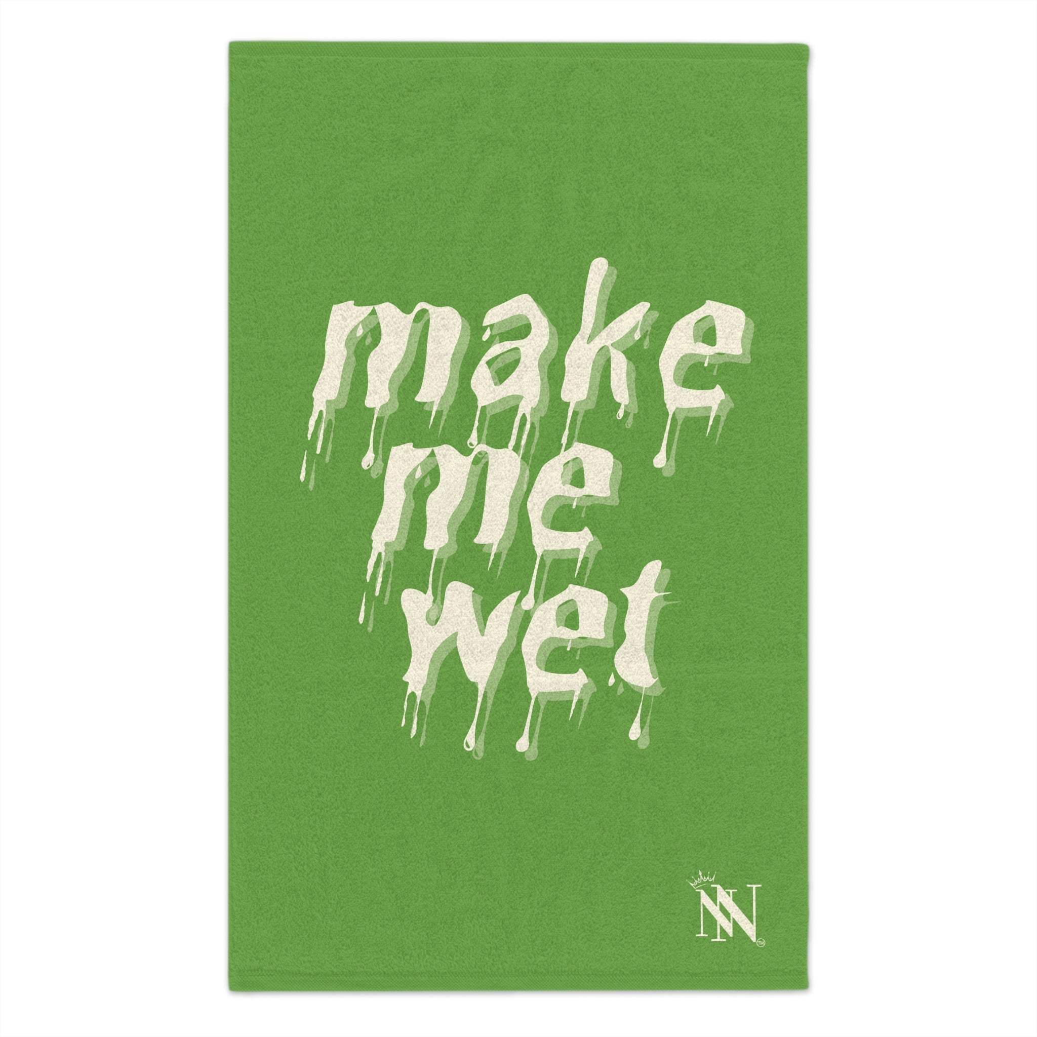 Make Me Wet Light Green | Mix & Match Soft Fun-Flirty Lovers’ Towels