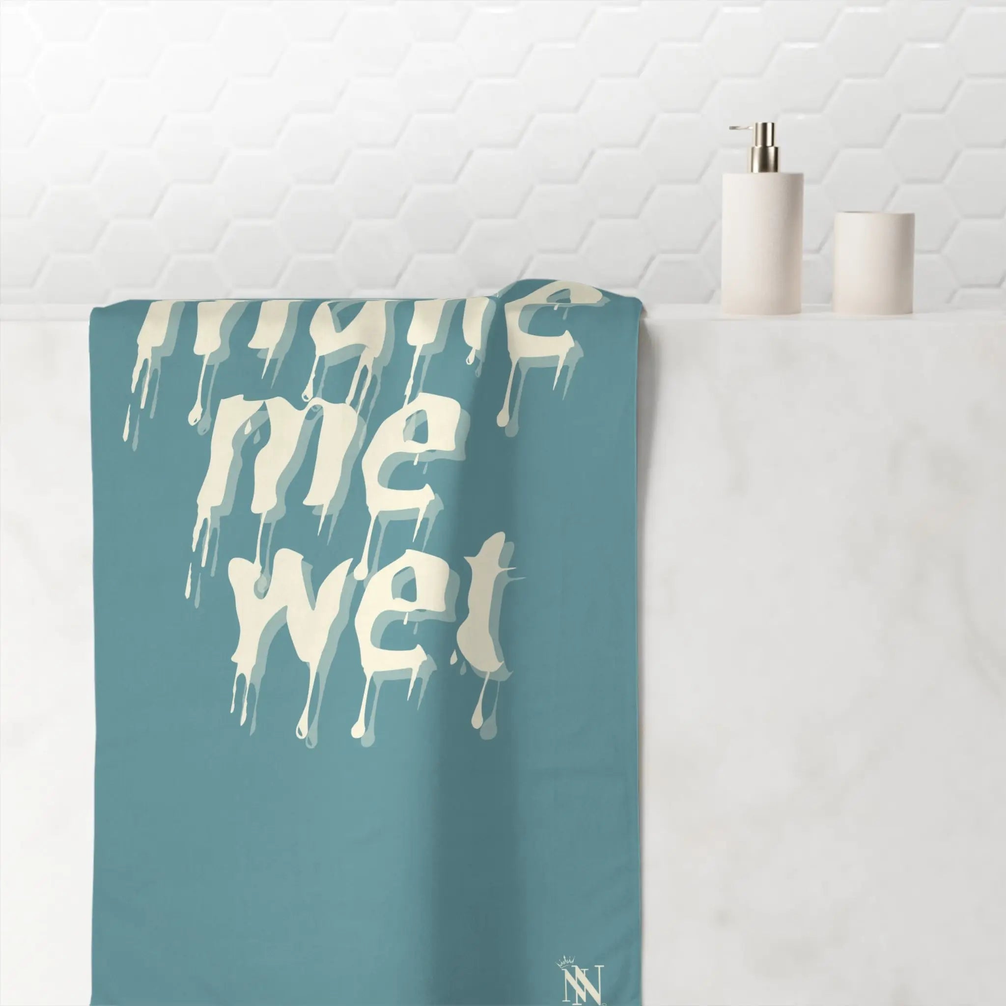 Make Me Wet | Mix & Match XL Fun-Flirty Lovers’ Towels